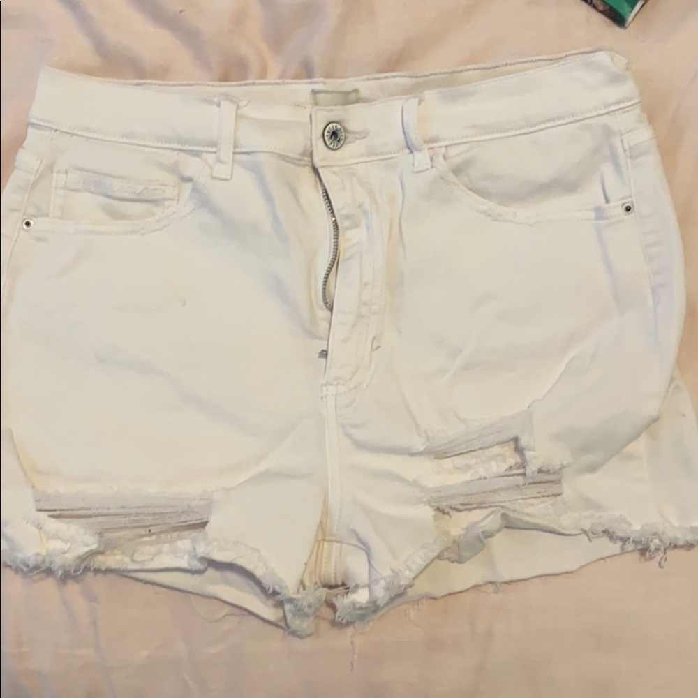 Pacsun white shorts